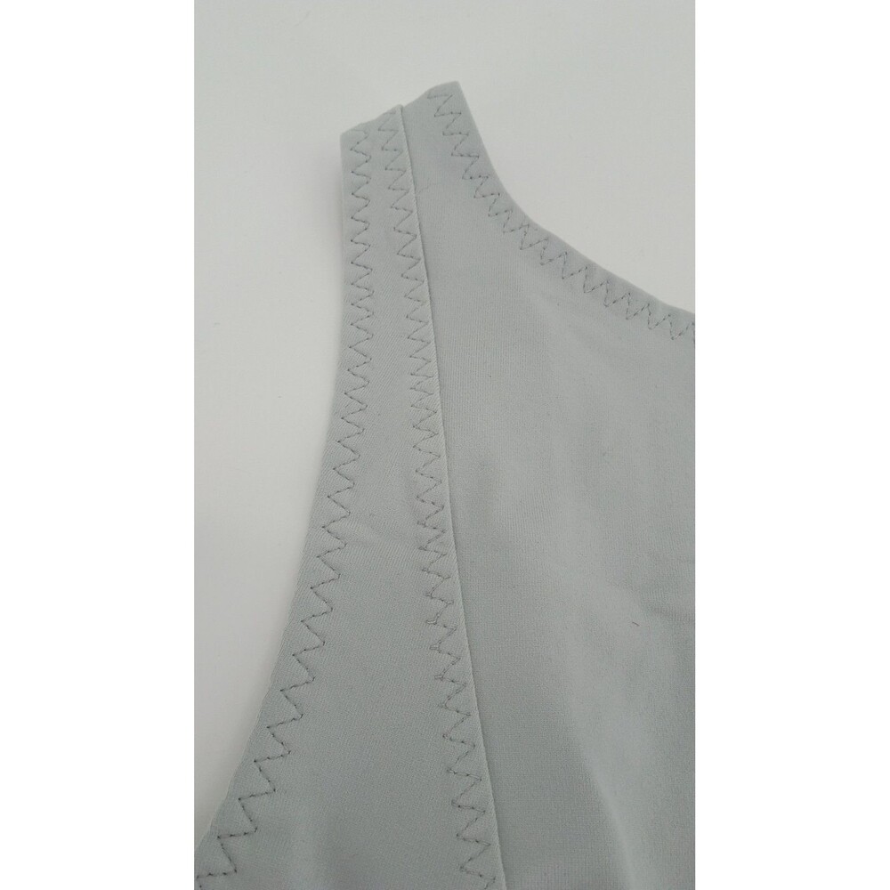 Free People Intimately Just Getting Started Tank Cool Gray Y2K Boho Open Back S - Picture 6 of 7